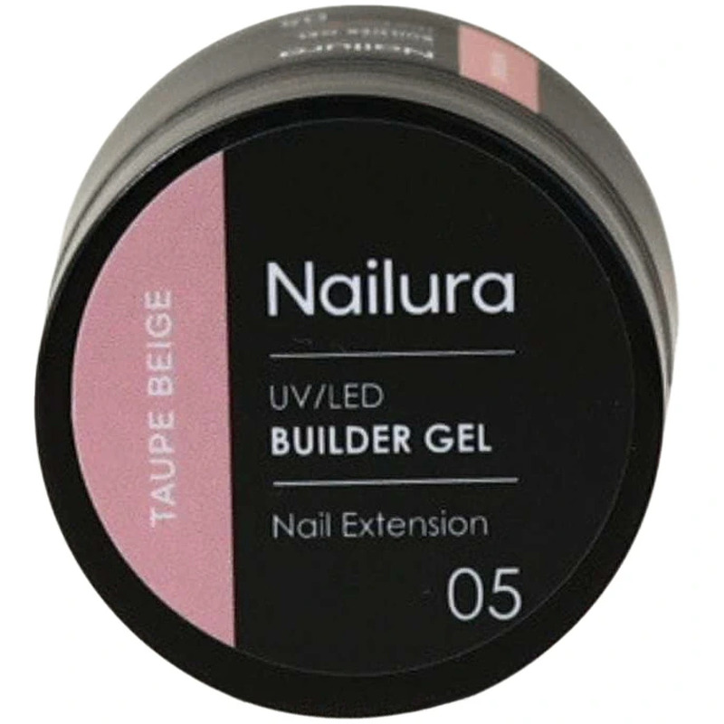 Nailura Builder Gel 5 – Taupe Beige – 10 ml