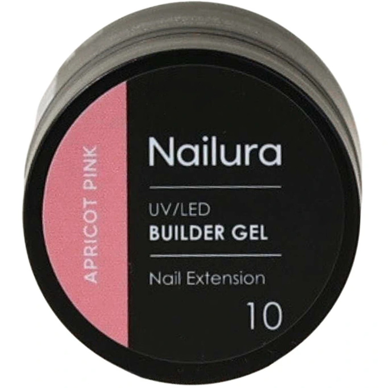 Nailura Builder Gel 10 – Abrikosrosa – 10 ml