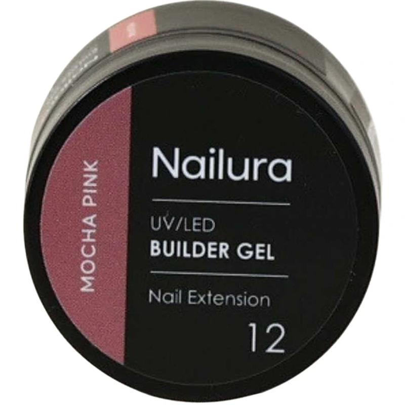 Nailura Builder Gel 12 – Mocha Pink – 10 ml
