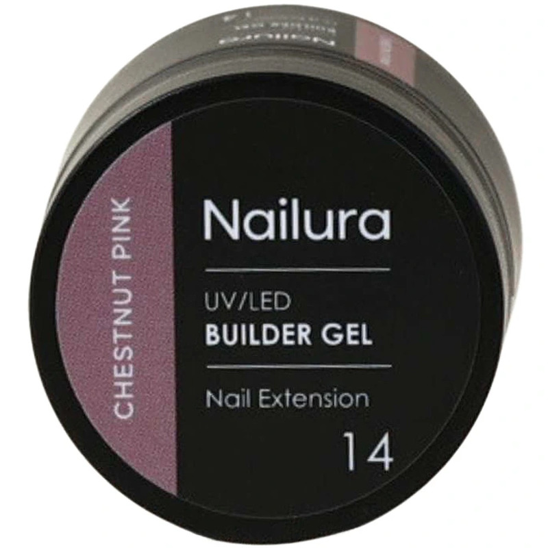 Nailura Builder Gel 14 – Chestnut Pink – 10 ml