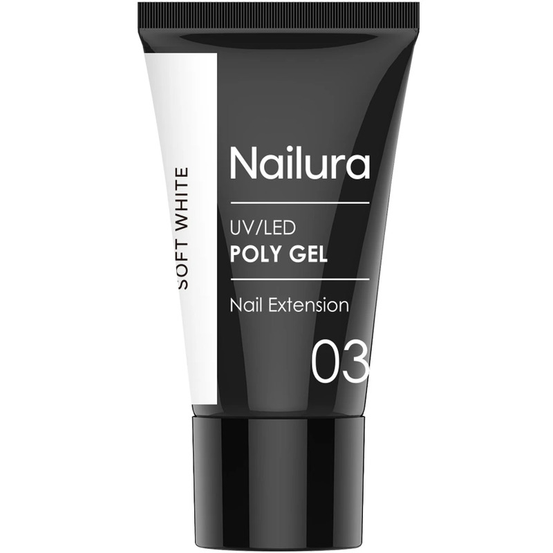 Nailura Poly Gel 3 – Soft White – 30 ml