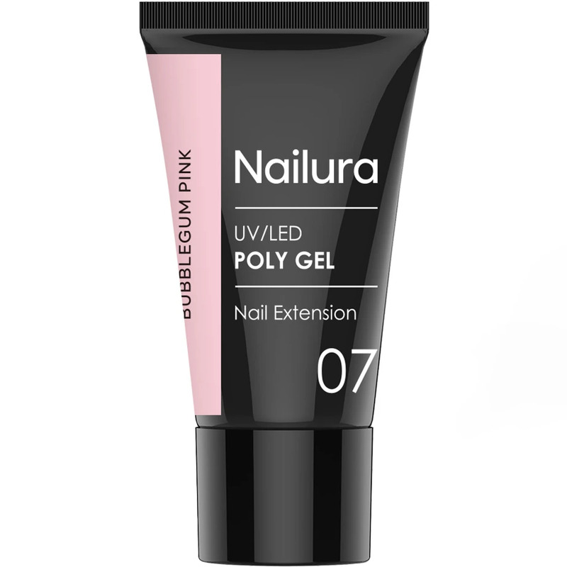 Nailura Poly Gel 30 g - 07 Bubblegum Pink