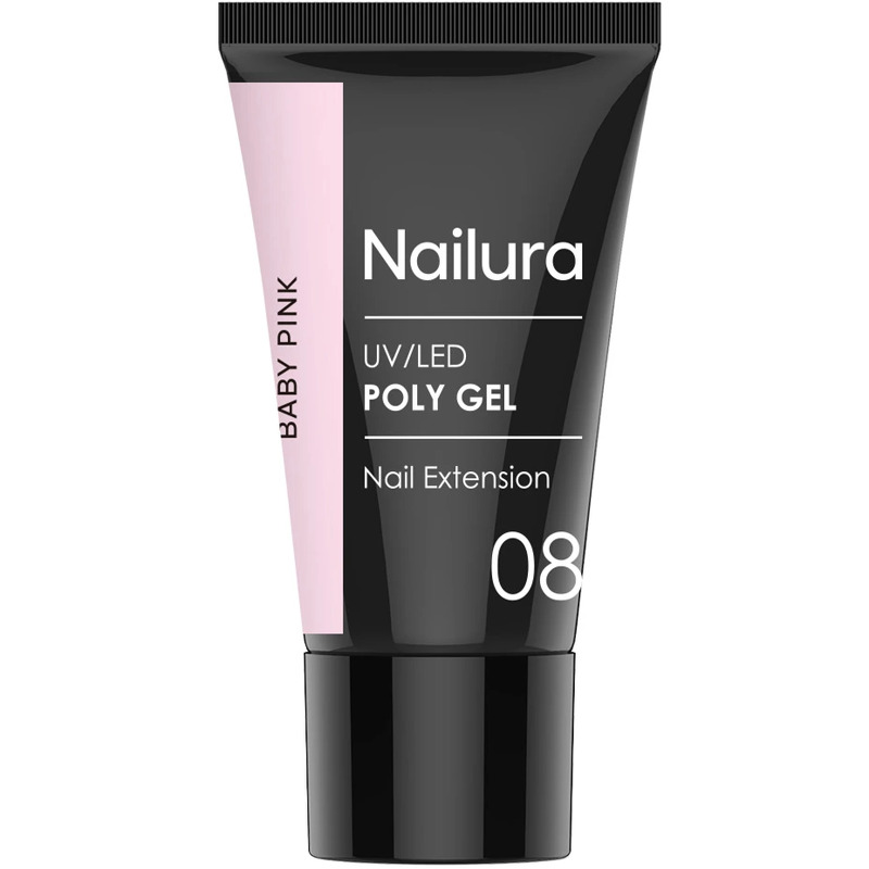 Nailura Poly Gel 8 – Baby Pink – 30 ml