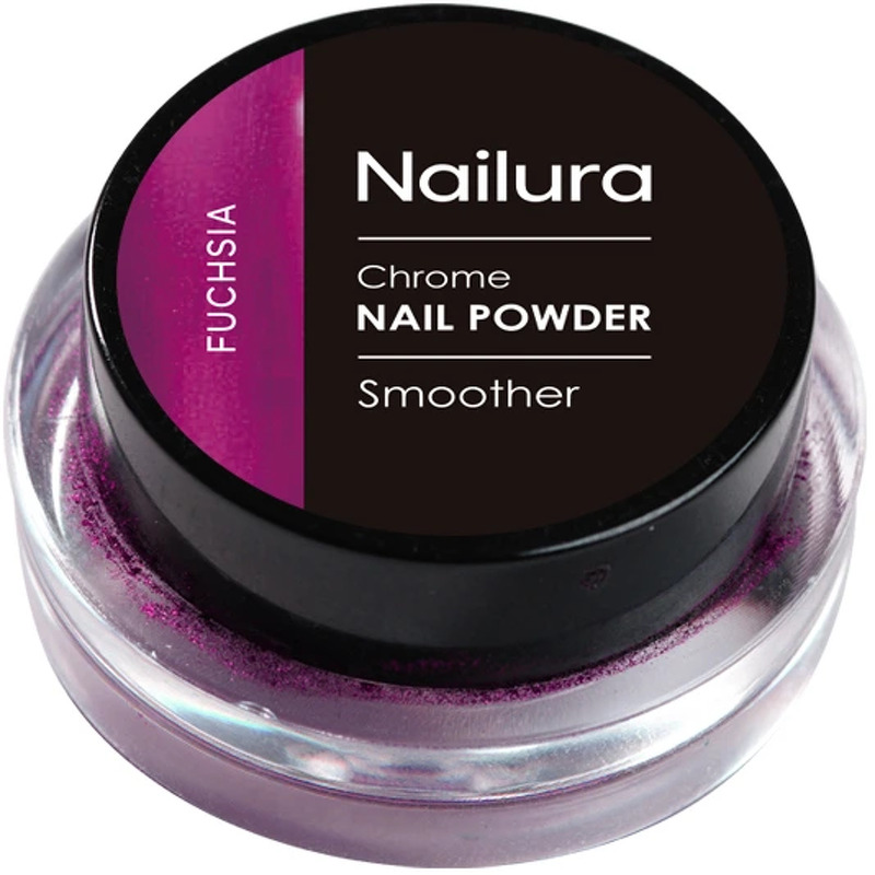 Nailura Chrome Powder 2 g - Fuchsia