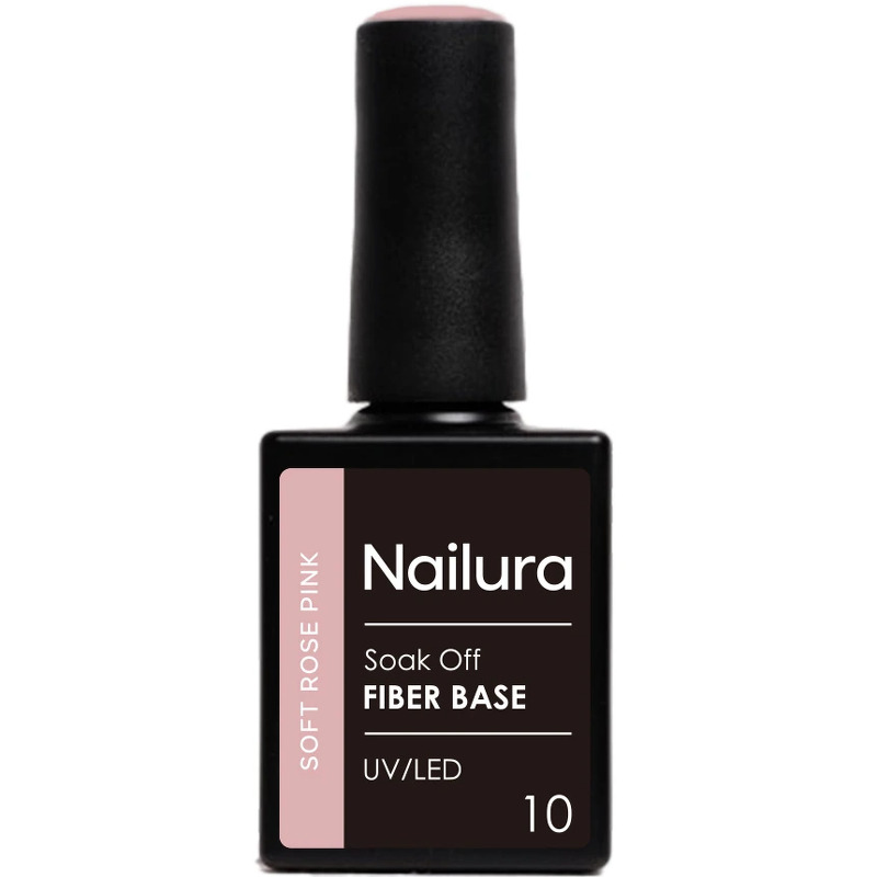 Nailura Fiber Base 10 ml - 10 Soft Rose Pink