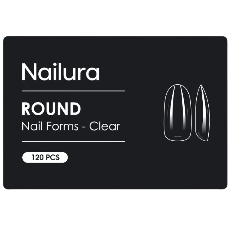 Nailura Nail Tips 120 pieces - Round