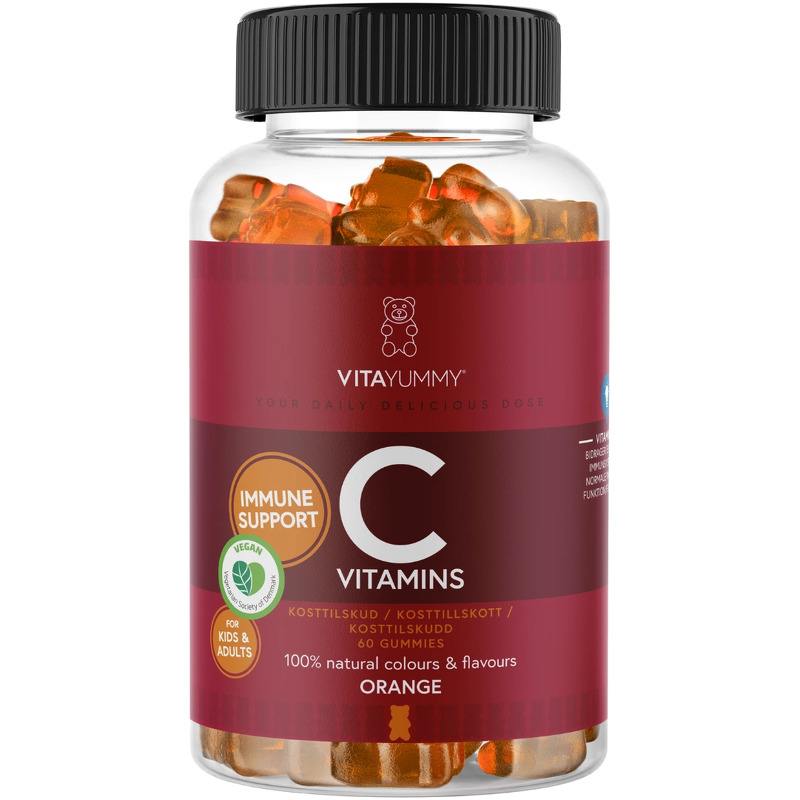 VitaYummy Vitamin C, Orange, 60 Gummies