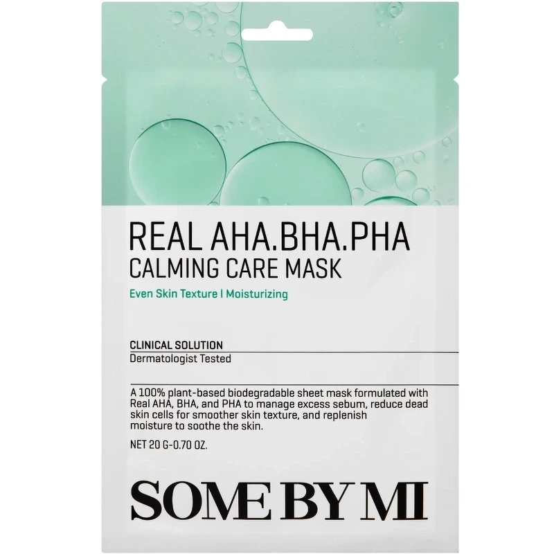 Some By Mi Real AHA-BHA-PHA Calming Care Mask 20 g (GWP)