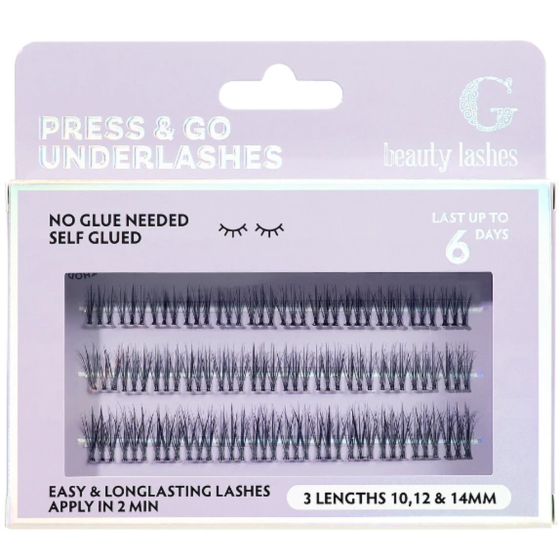 G Beauty Lashes Press & Go Underlashes - Everyday