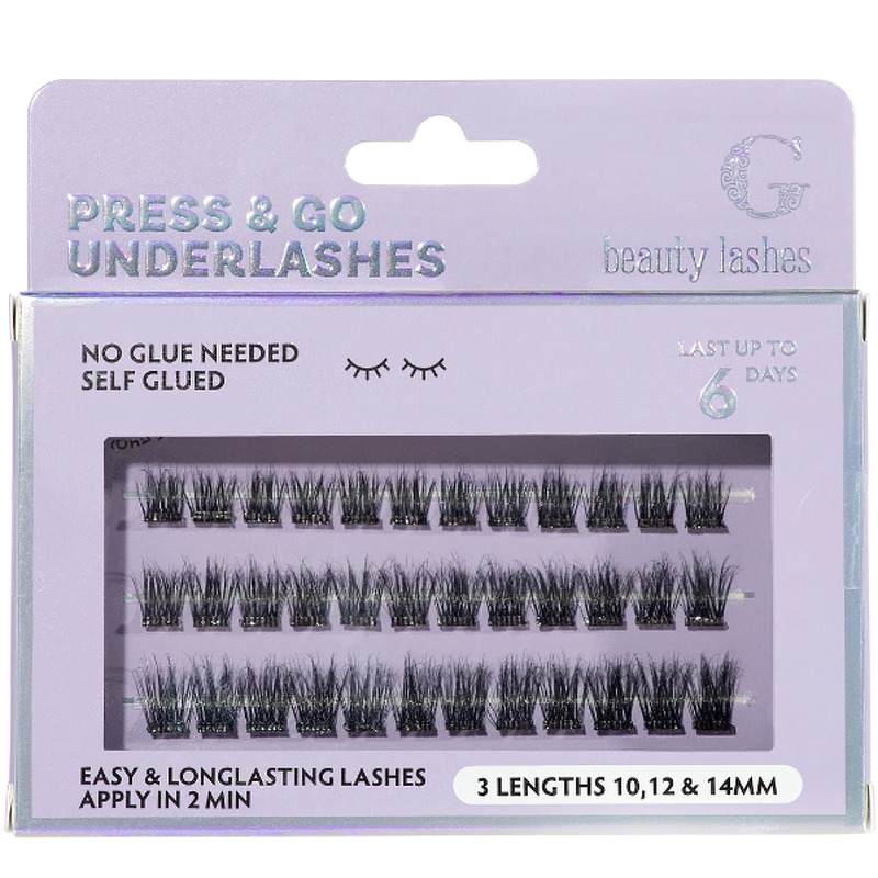 G Beauty Lashes Press & Go Underlashes - Lust