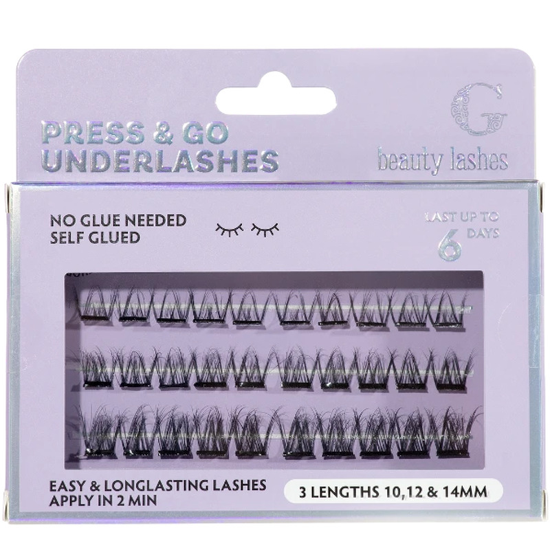 G Beauty Lashes Press & Go Underlashes - Vogue