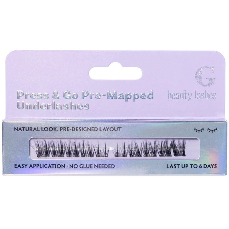 G Beauty Lashes Press & Go pre-mapped Underlashes - Charm