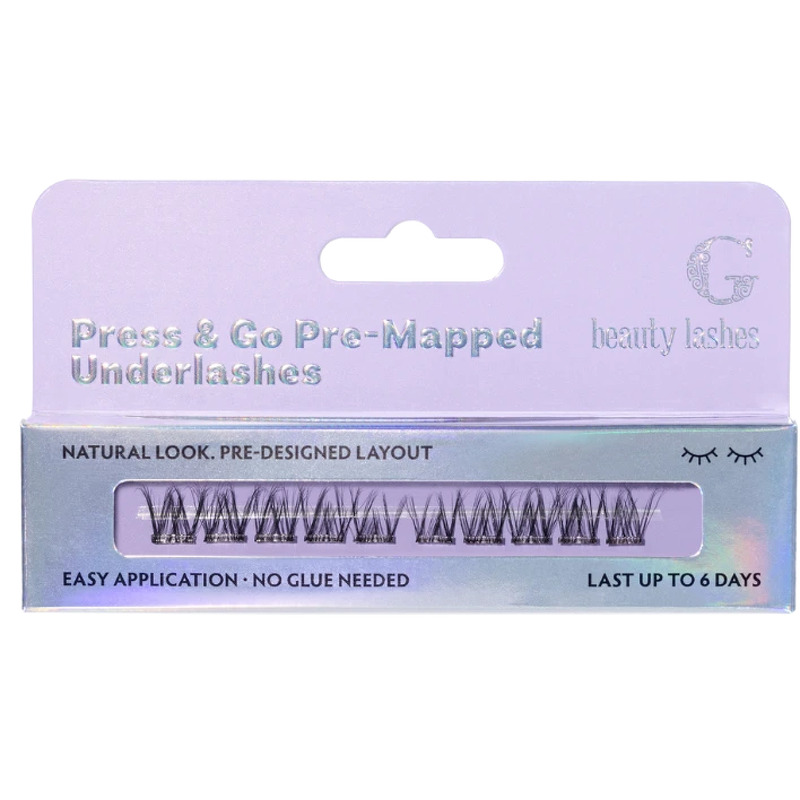 G Beauty Lashes Press & Go pre-mapped Underlashes - Muse
