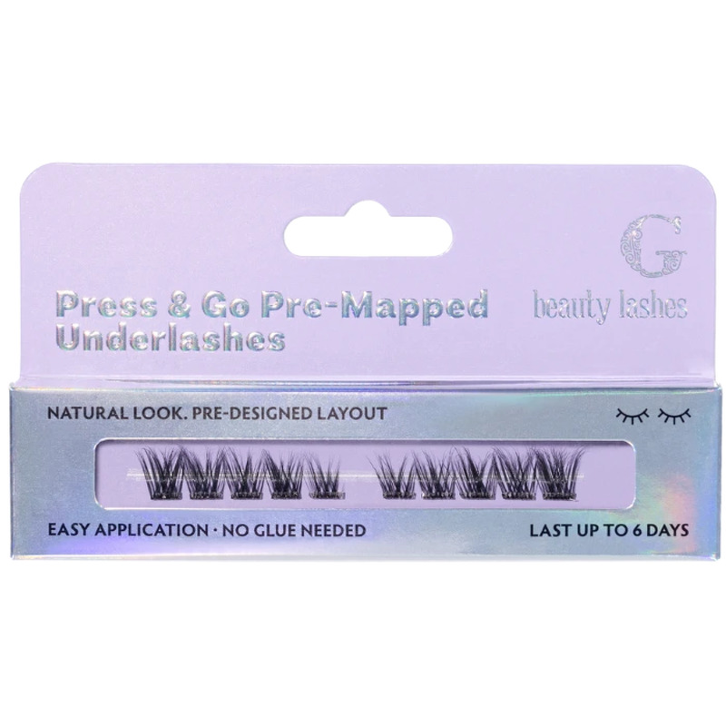 G Beauty Lashes Press & Go pre-mapped Underlashes - Blush