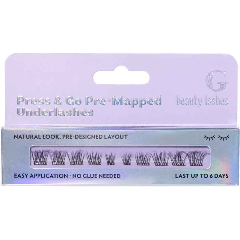 G Beauty Lashes Press & Go pre-mapped Underlashes - Thrill