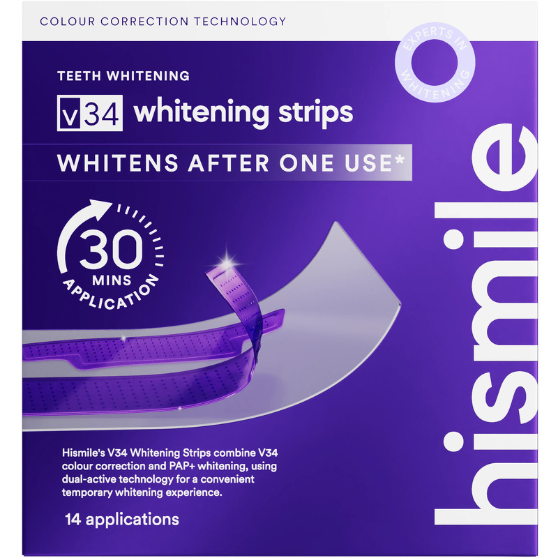 Hismile V34 Teeth Whitening Strips 14 pieces