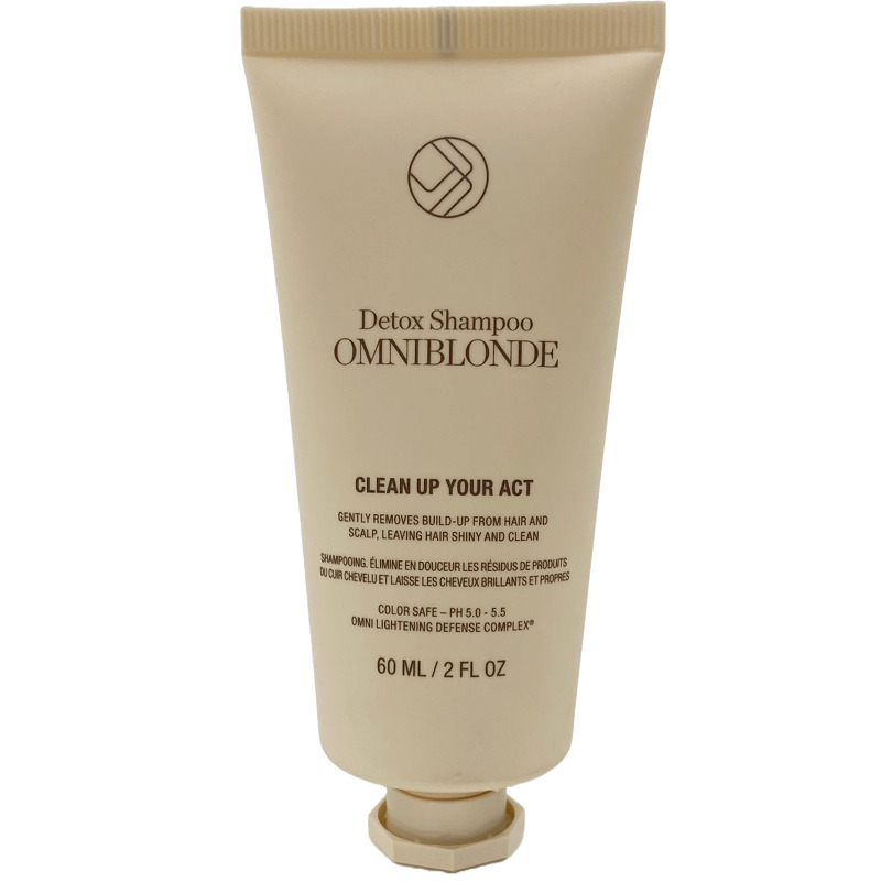 Omniblonde Clean Up Your Act Detox Shampoo 60 ml