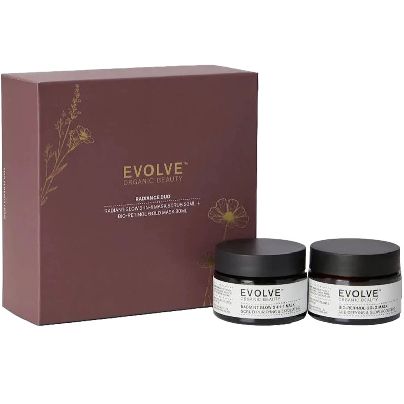Evolve Organic Beauty Evolve Radiance Duo Gavesæt