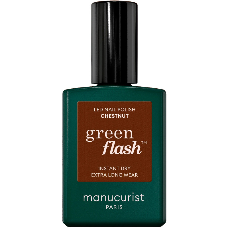 Manucurist Green Flash Neglelak 15 ml - Chestnut