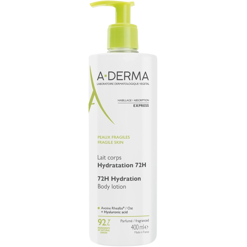 Vintilbud A DERMA 72H Hydrating Body Lotion 400 ml køb billig