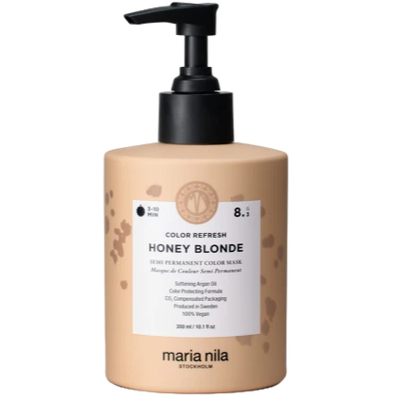 Maria nila stockholm color refresh semi-permanent color mask honey blonde G 8.3 300ml