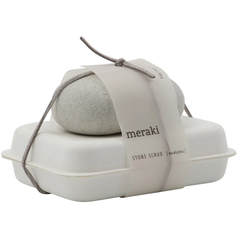 Meraki Stone Scrub 100 g - Eucalyptus