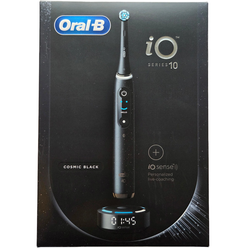 Oral-B iO Series 10 Elektrisk Tandbørste - Cosmic Sort