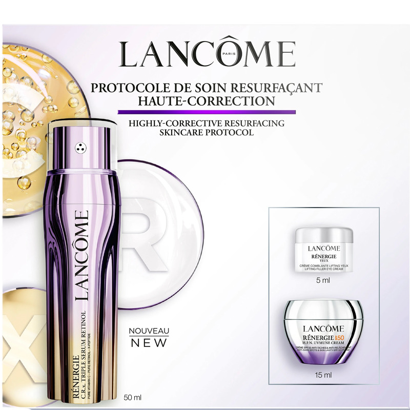 Lancôme Rénergie CRx Triple Serum Retinol Gavesæt