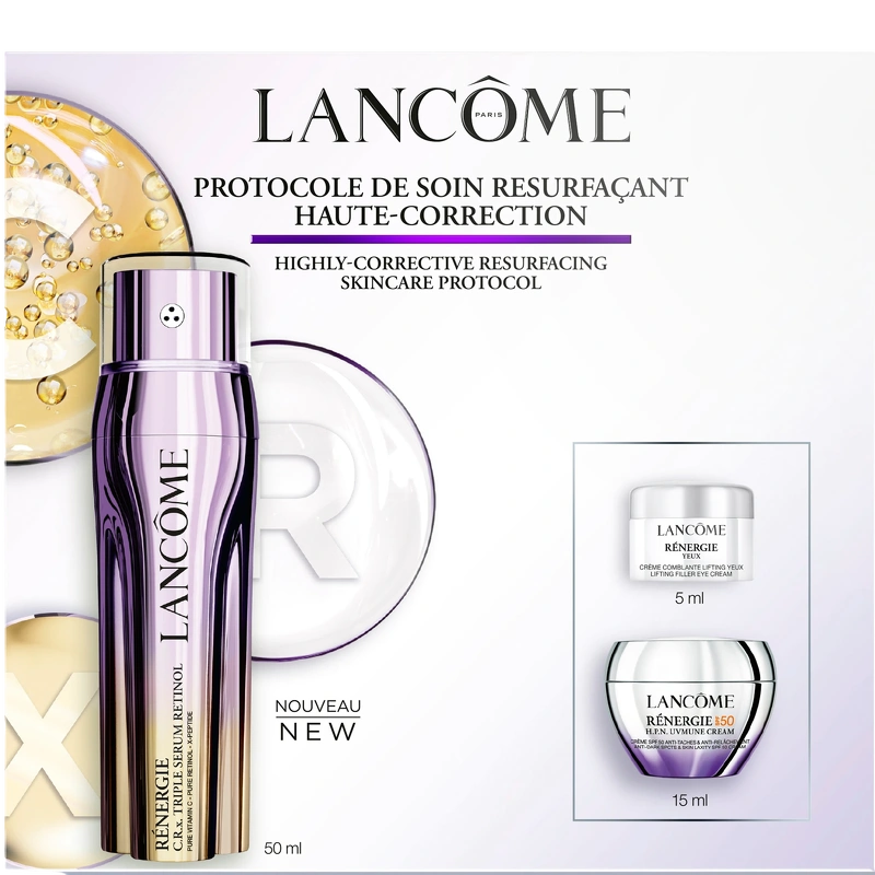 Lancome Renergie CRx Triple Serum Retinol Gift Set