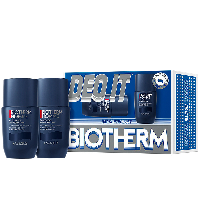 Biotherm Homme 48H Day Control Deo Roll-On Duo Set 150 ml (Limited Edition)