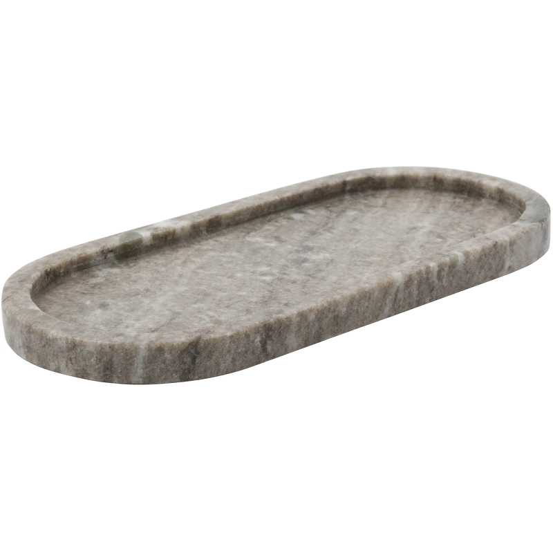 Meraki Marble Tray 28 x 2 x 12,5 cm - Beige billede