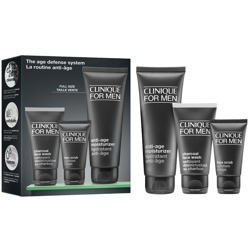 Clinique Clinique For Men The Age Defense System Set 100 + 50 + 30 ml