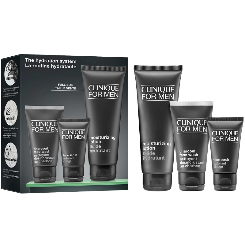 Clinique Clinique For Men The Hydration System Set 100 + 50 + 30 ml