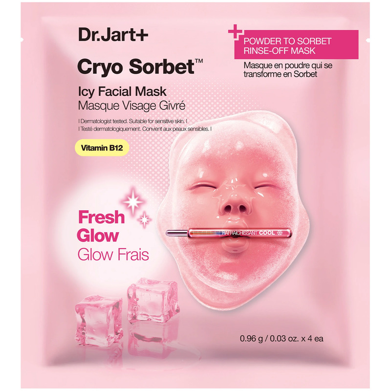 Dr.Jart+ Cryo Sorbet Icy Facial Mask 4 pieces