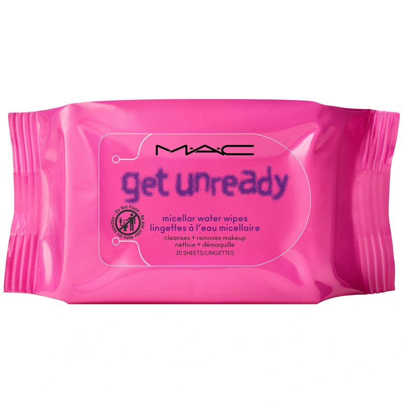 MAC Cosmetics Get Unready Micellar Water Wipes 30 stk