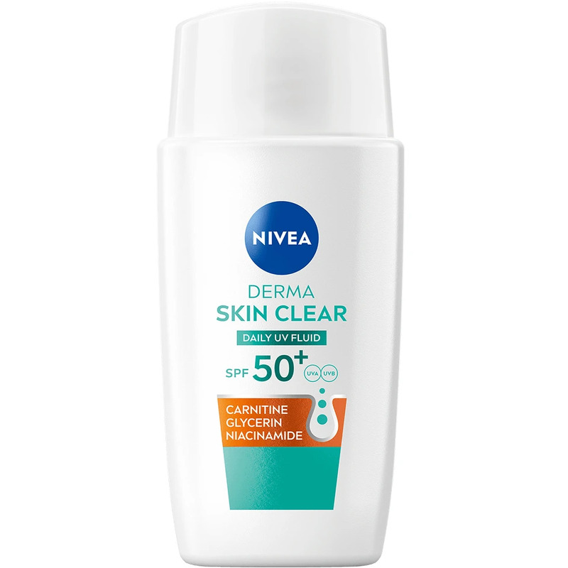 Nivea Derma Skin Clear Daily UV Fluid SPF 50+ 40 ml