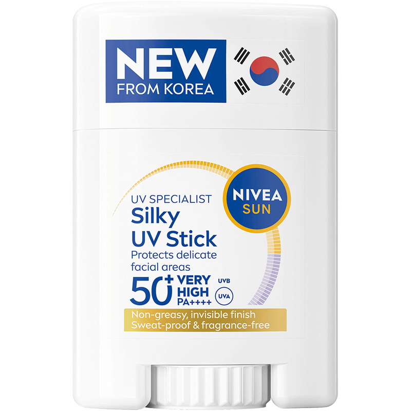 Nivea Sun Silky UV Stick SPF 50+ 15 g - Parfumefri solcreme