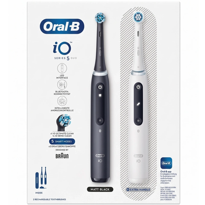 Oral-B iO5 Duo Electric Toothbrush 2 Pieces