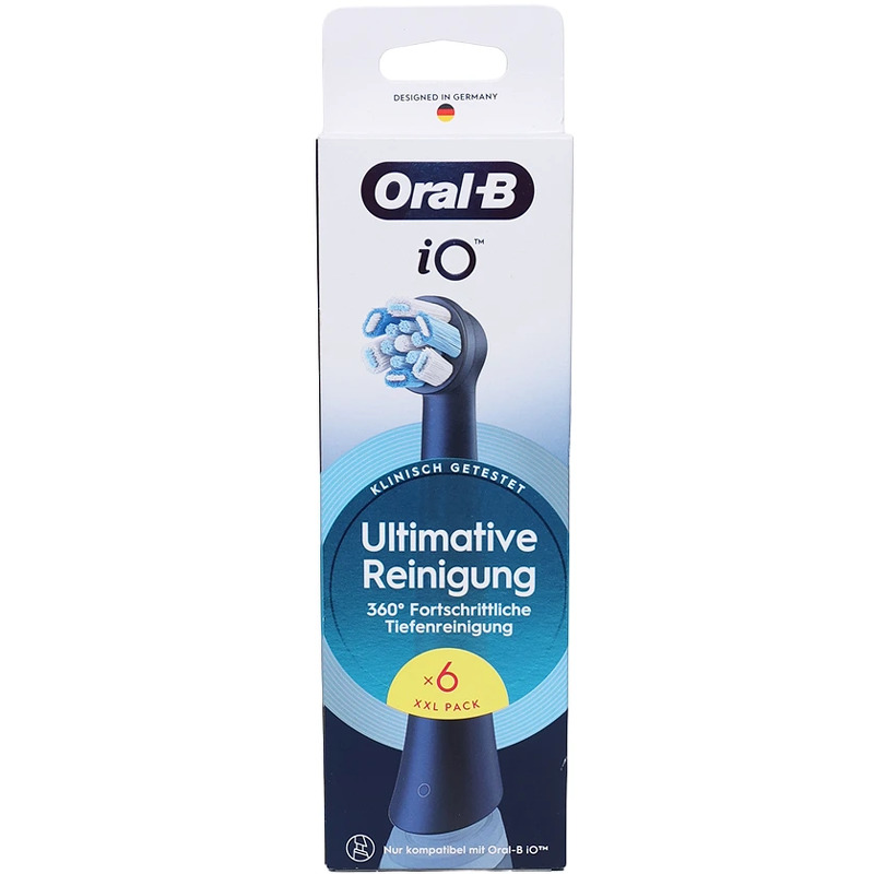 Oral-B IO Ultimate Clean Refill - Black 6 pcs