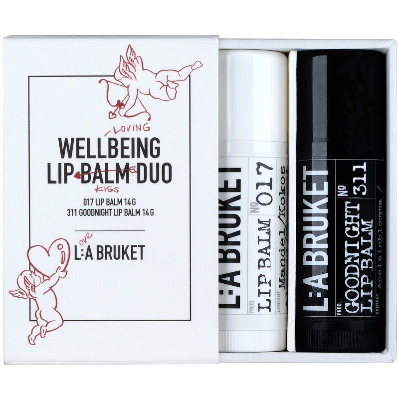 L:a Bruket Lip Duo Gavesæt 2 x 14 g (Limited Edition)