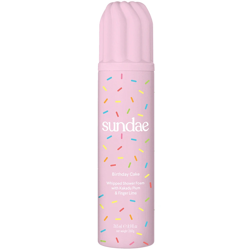 Sundae Body Whipped Shower Foam - Birthday Cake 265 ml - Birthday Cake Whipped