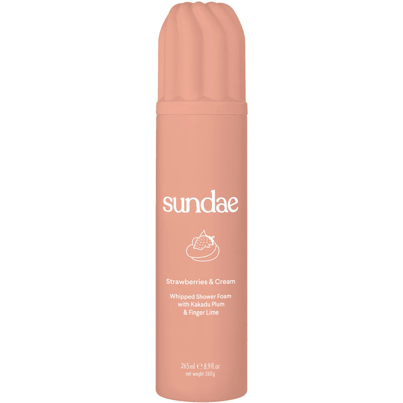 Sundae Body Whipped Shower Foam 265 ml - Strawberries & Cream