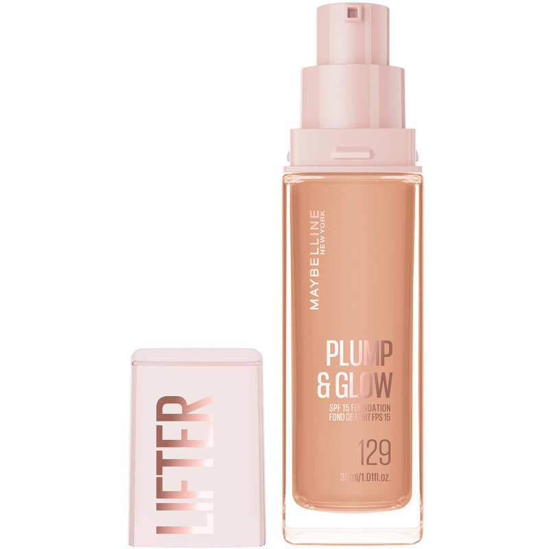L'Oréal Paris New York 30ml.- Lifter Plump & Glow Foundation 129