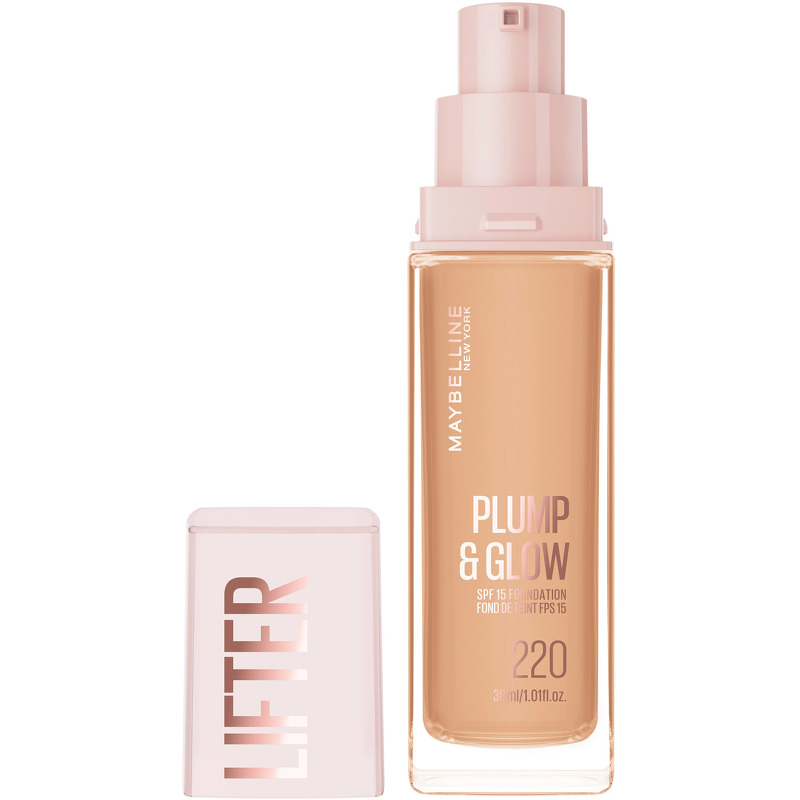 L'Oréal Paris New York 30ml.- Lifter Plump & Glow Foundation 220