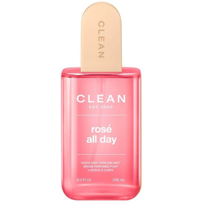 Clean Rose All Day Hair & Body Perfume Mist 236 ml