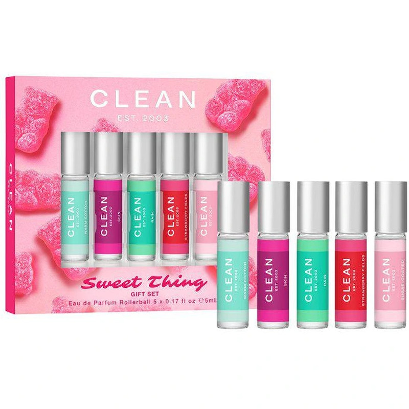 Clean Gavesæt Spring Sweet Things EDP 5 x 5 ml