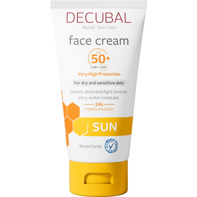 Decubal Sun Face Cream SPF 50+ 50 ml