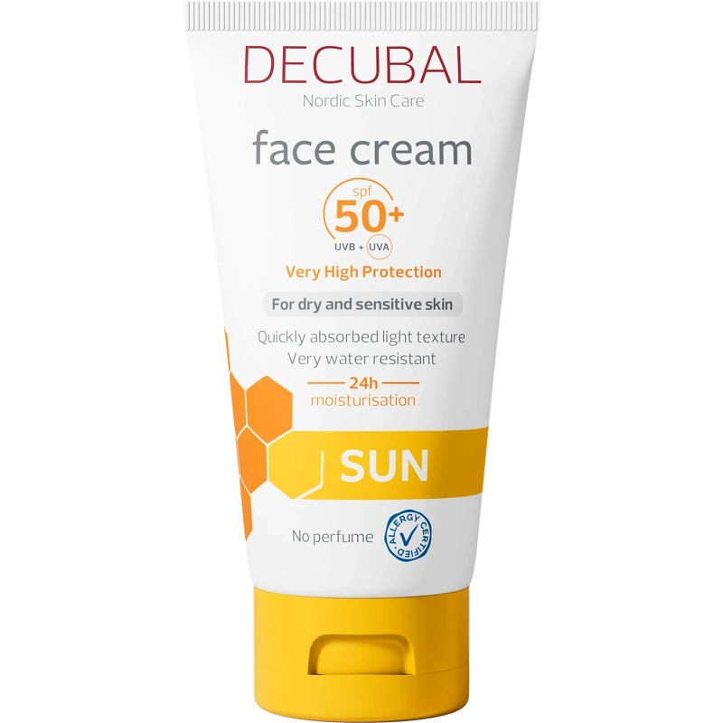 Decubal Sun Face Cream SPF 50+ - 50 ml