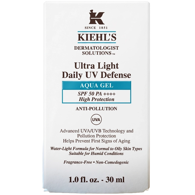 Kiehl's Ultra Light Daily UV Defense Aqua Gel SPF 50 - 30 ml