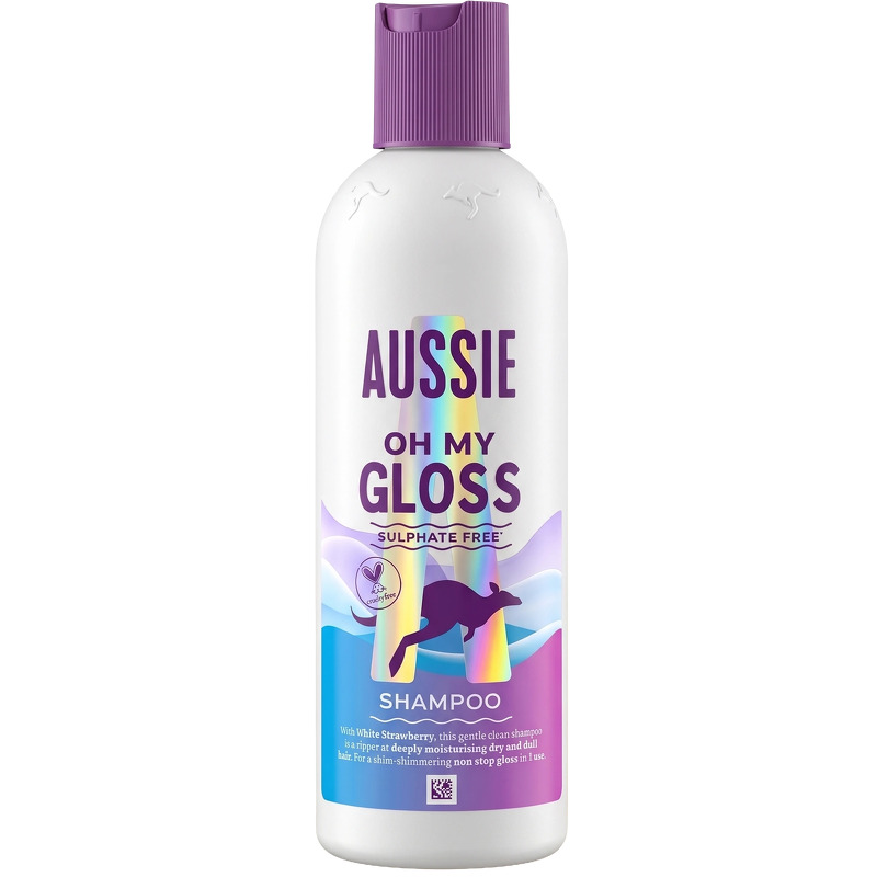 Aussie Oh My Gloss Sulphate Free Shampoo 250 ml